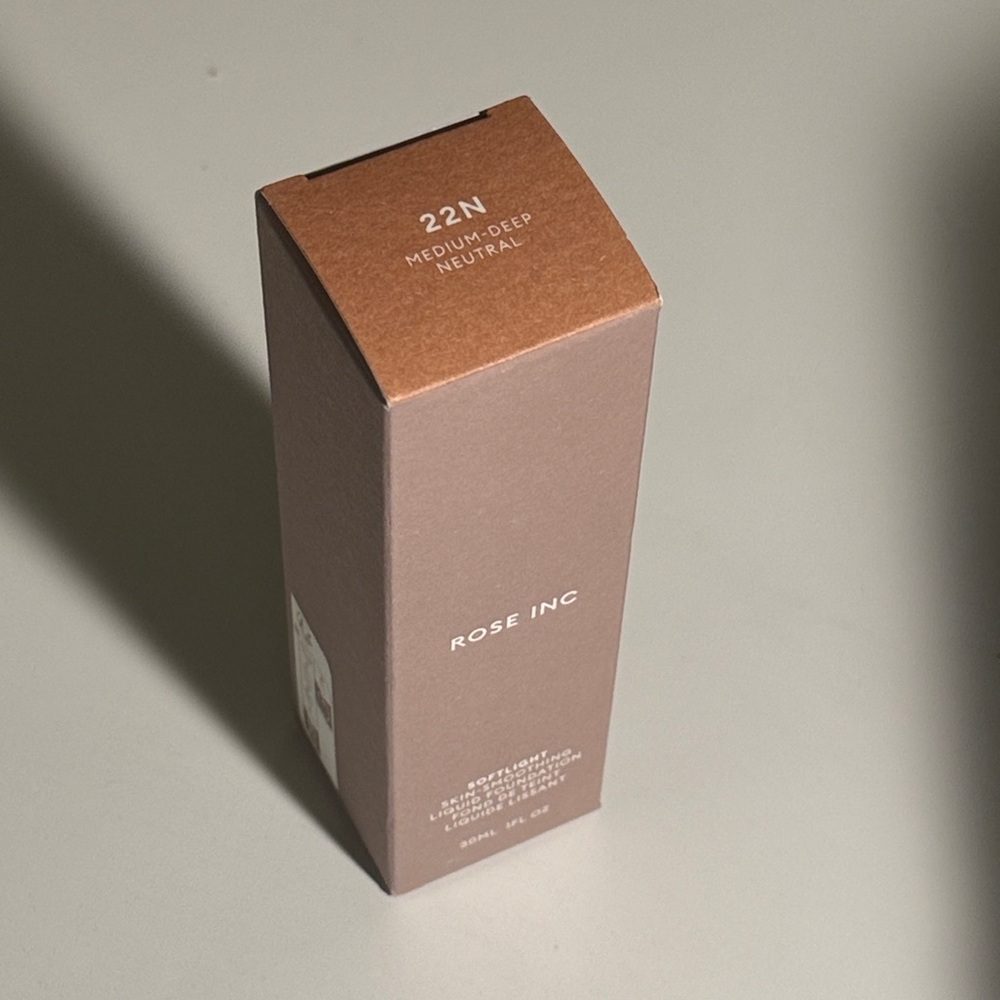 SALE* Rose Inc Medium-Deep Neutral Foundation in Brown